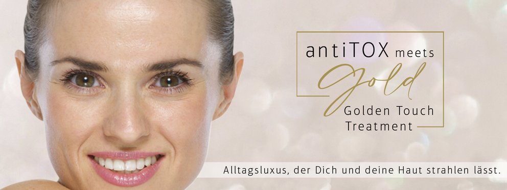 GOLDEN TOUCH Treatment ab sofort im Kosmetikinstitut